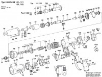 Bosch 0 602 433 105 ---- Hf-Impact Wrench Spare Parts